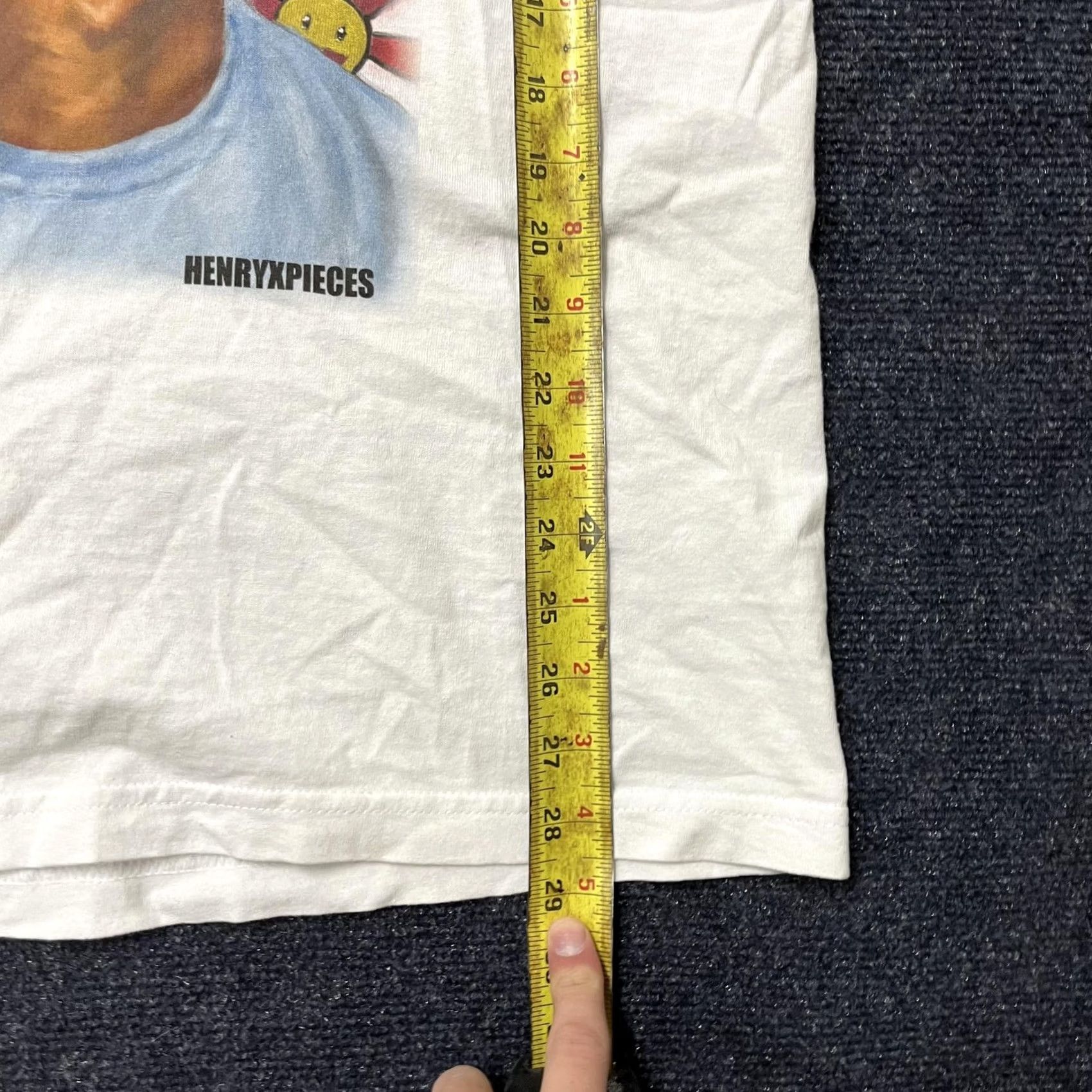 Vintage VINTAGE Pharrell Shirt Mens Large White Graphic HENRYXPIECES Alstyle Tee Music Hip Hop Size US L / EU 52-54 / 3 - 3 Thumbnail