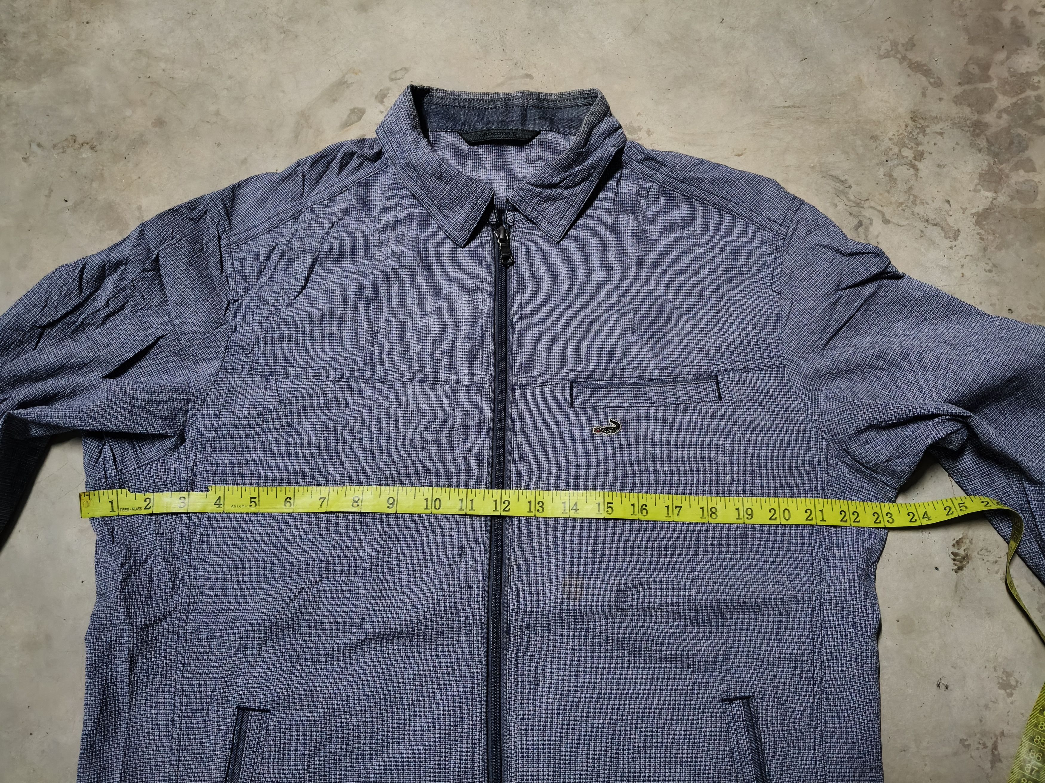 Japanese Brand Crocodile Zipper Jacket Size US L / EU 52-54 / 3 - 11 Thumbnail
