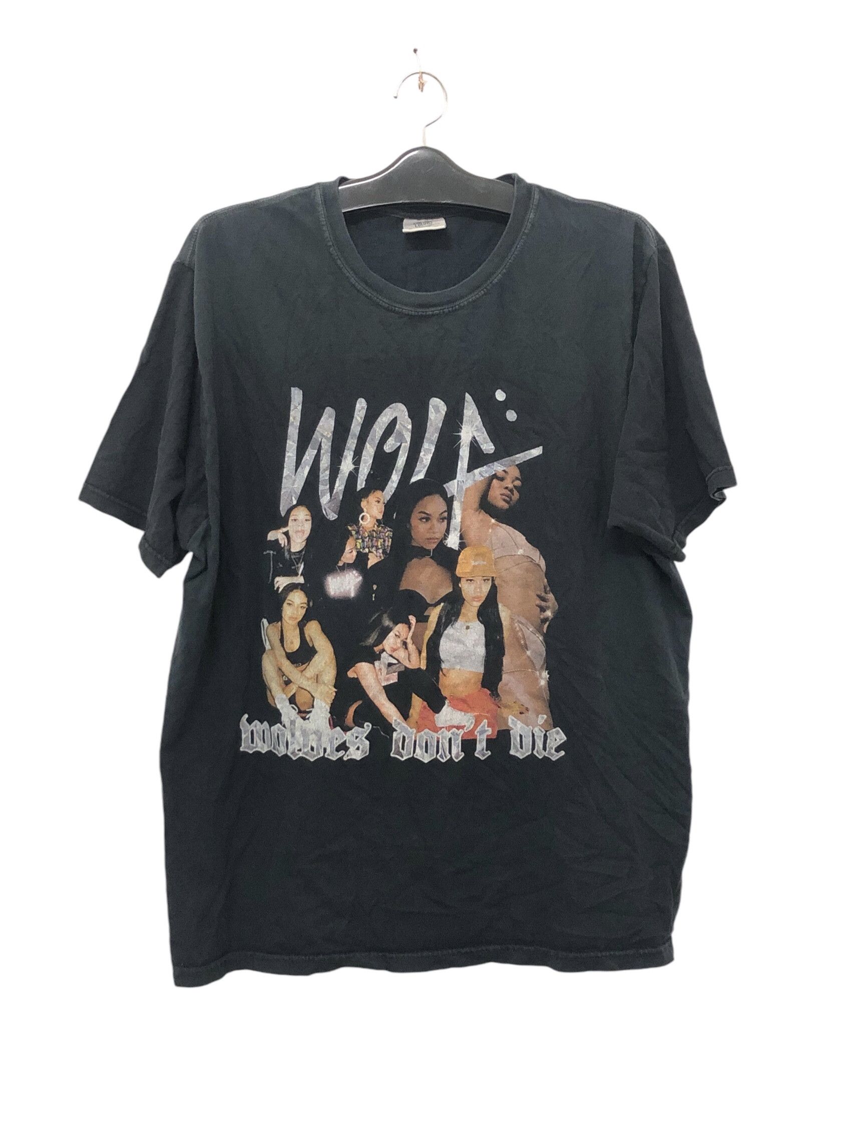 Rap Tees × Vintage Vintage Wolf Wolves Don’t Die Tshirt Size US L / EU 52-54 / 3 - 1 Thumbnail