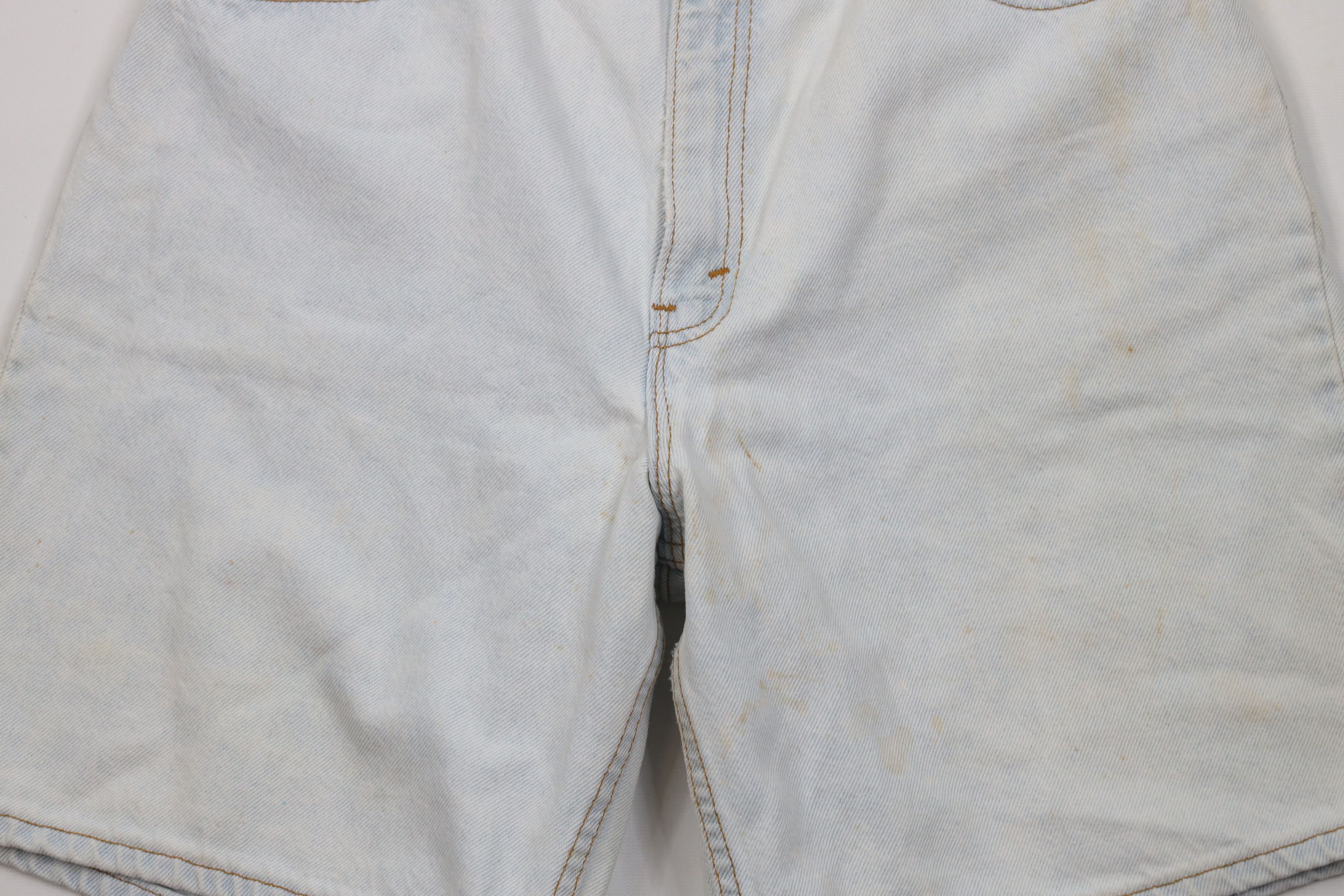 Levi's Vintage 90s Levis 551 Relaxed Denim Jean Shorts Jorts USA Size 34" / US 12 / IT 48 - 3 Thumbnail