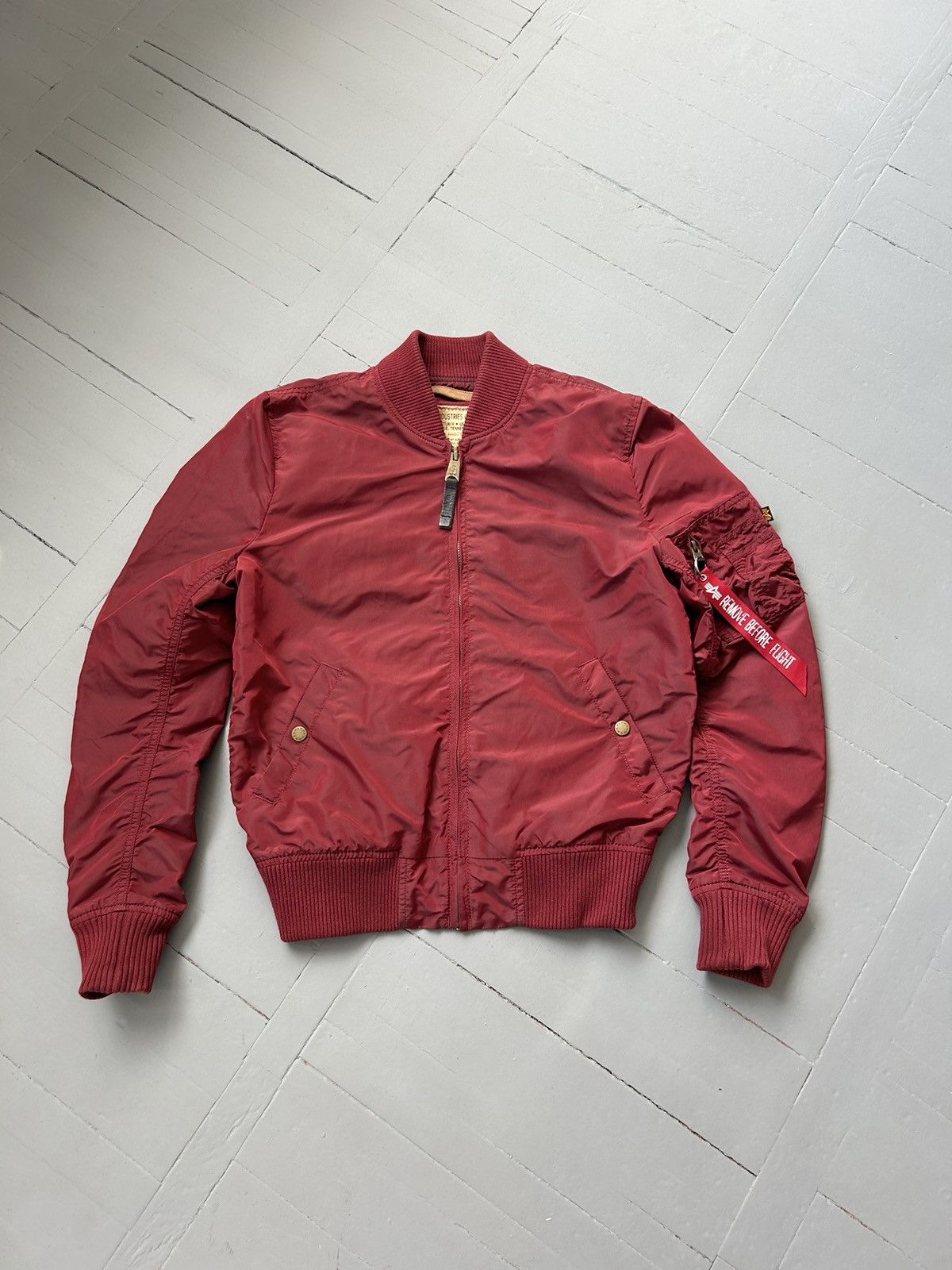Alpha Industries × Vintage Alpha Industries bomber jacket Size US S / EU 44-46 / 1 - 1 Thumbnail