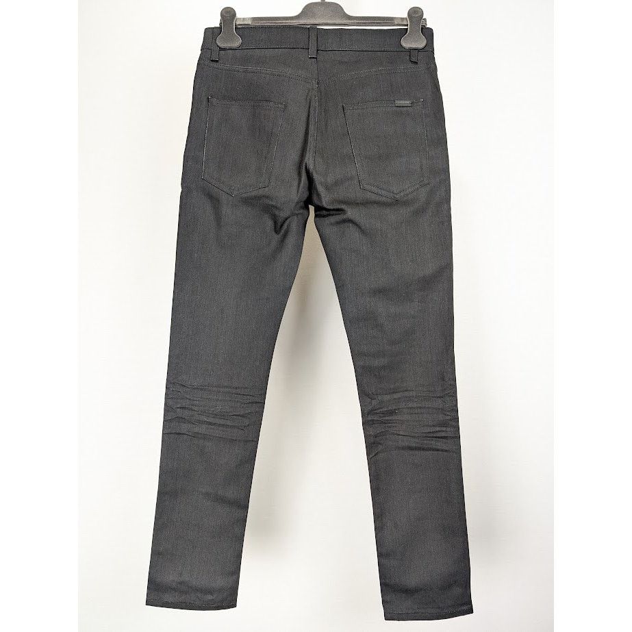 Saint Laurent Paris o1rshd1 Skinny 5 Pocket Med in Used Black Size US 30 / EU 46 - 11 Thumbnail