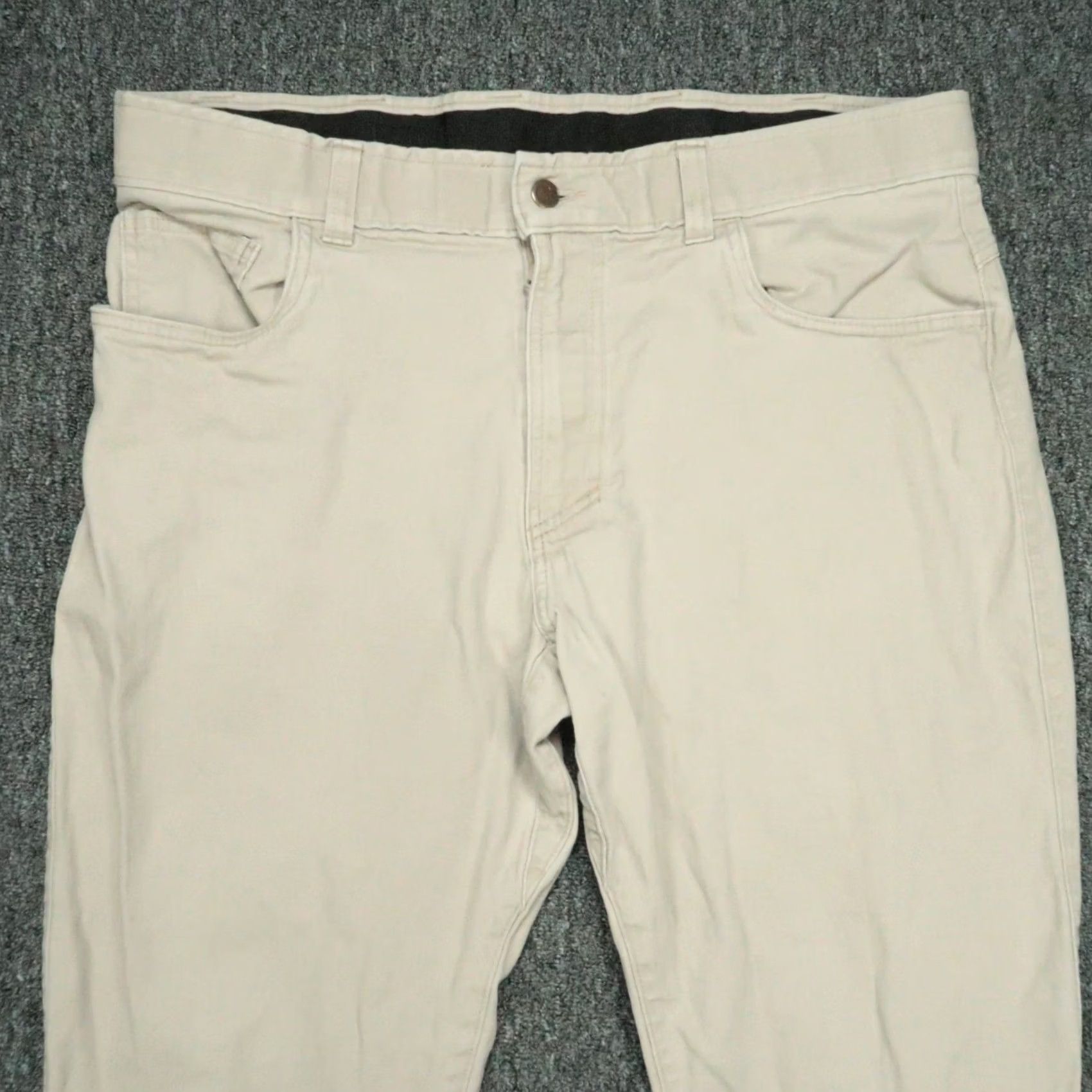 Vintage Origin Pants Men 38x32 Khaki Tan Moab Taper 5 Pocket Trouser Stretch Chino Casual Workwear Vintage: No Size US 38 / EU 54 - 2 Thumbnail