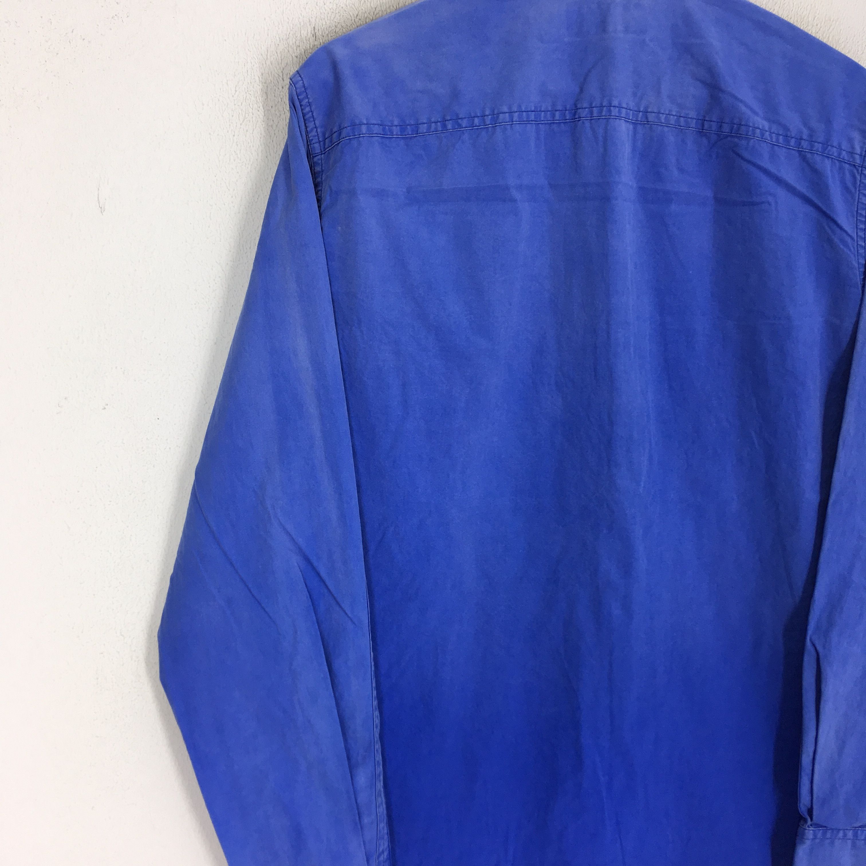 Polo Ralph Lauren Vintage Distressed Polo Ralph Lauren Double Pocket RL Shirt Size US S / EU 44-46 / 1 - 8 Thumbnail