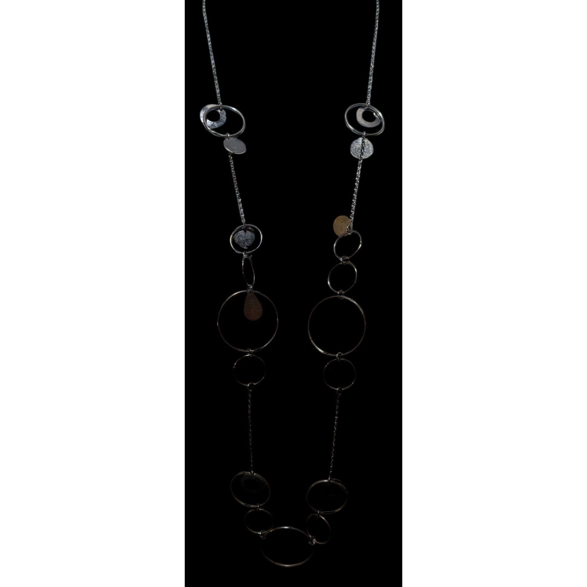 Other Gothic Y2K Hoop Link Charm Chain Necklace Size ONE SIZE - 4 Thumbnail