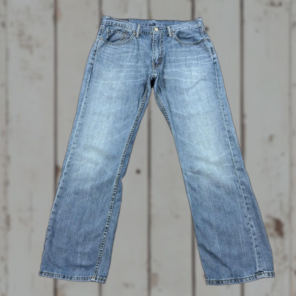 Levi's Levi's Jeans Mens 559 Straight Relaxed Fit 33x32 Denim 100% Cotton Medium Wash Blue Size US 33 - 1 Thumbnail