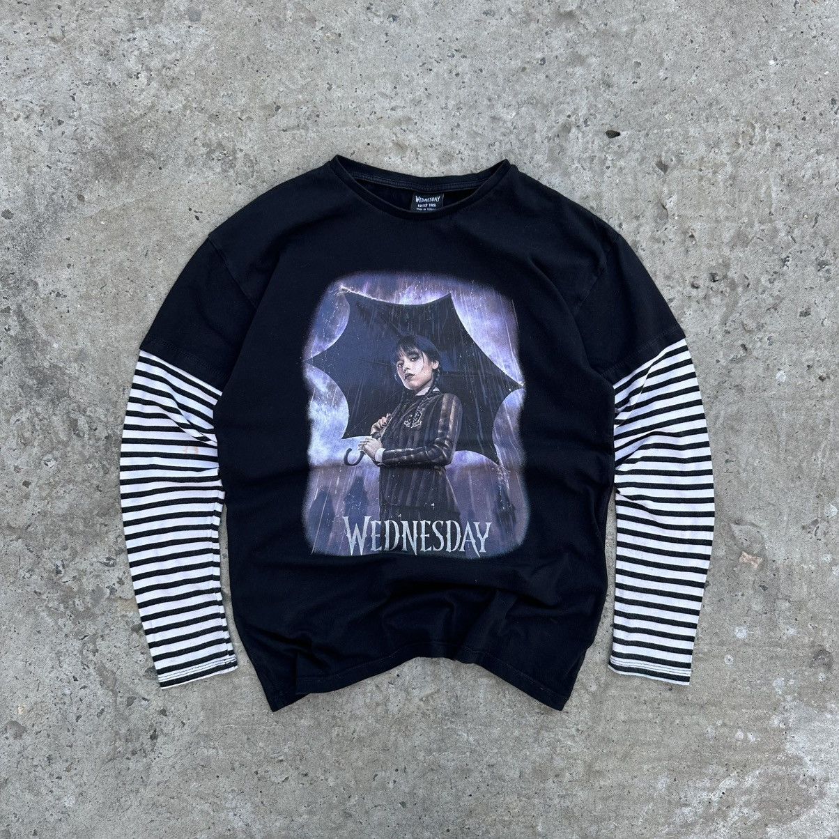 Cartoon Network VTG Japanese Style Women’s Wednesday Long-sleeve T-shirts Size S / US 4 / IT 40 - 1 Thumbnail