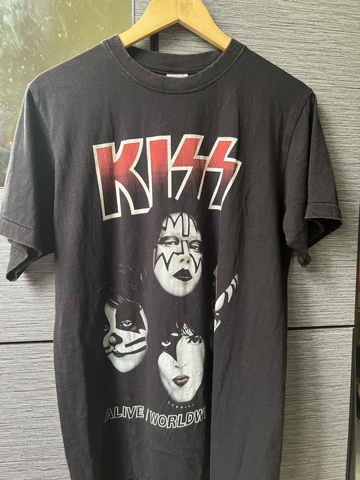Vintage Band Kiss 90s Size US M / EU 48-50 / 2 - 1 Thumbnail