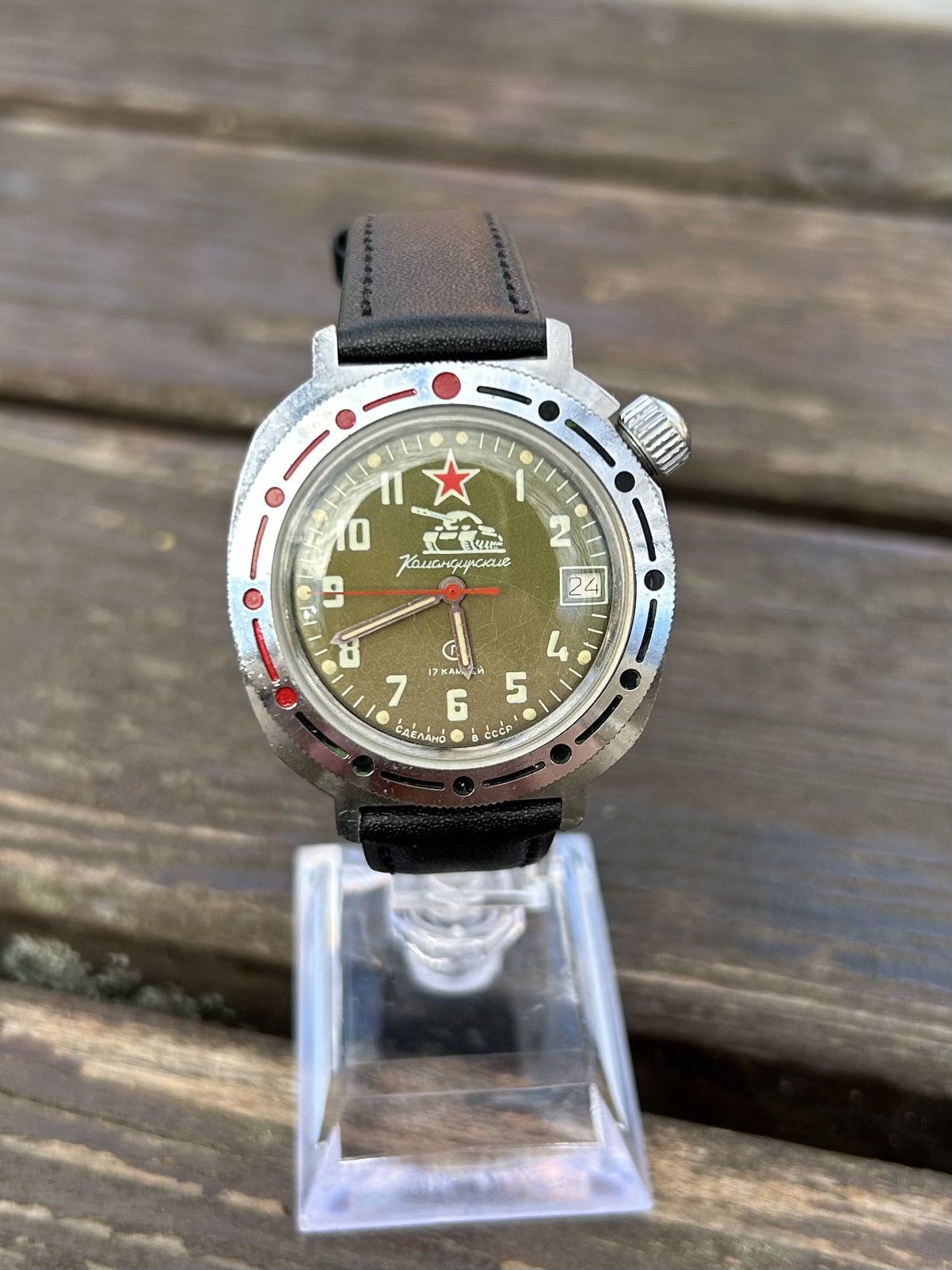 Vintage Vintage Watch Vostok Komandirskie USSR Soviet 1980s Size ONE SIZE - 12 Thumbnail