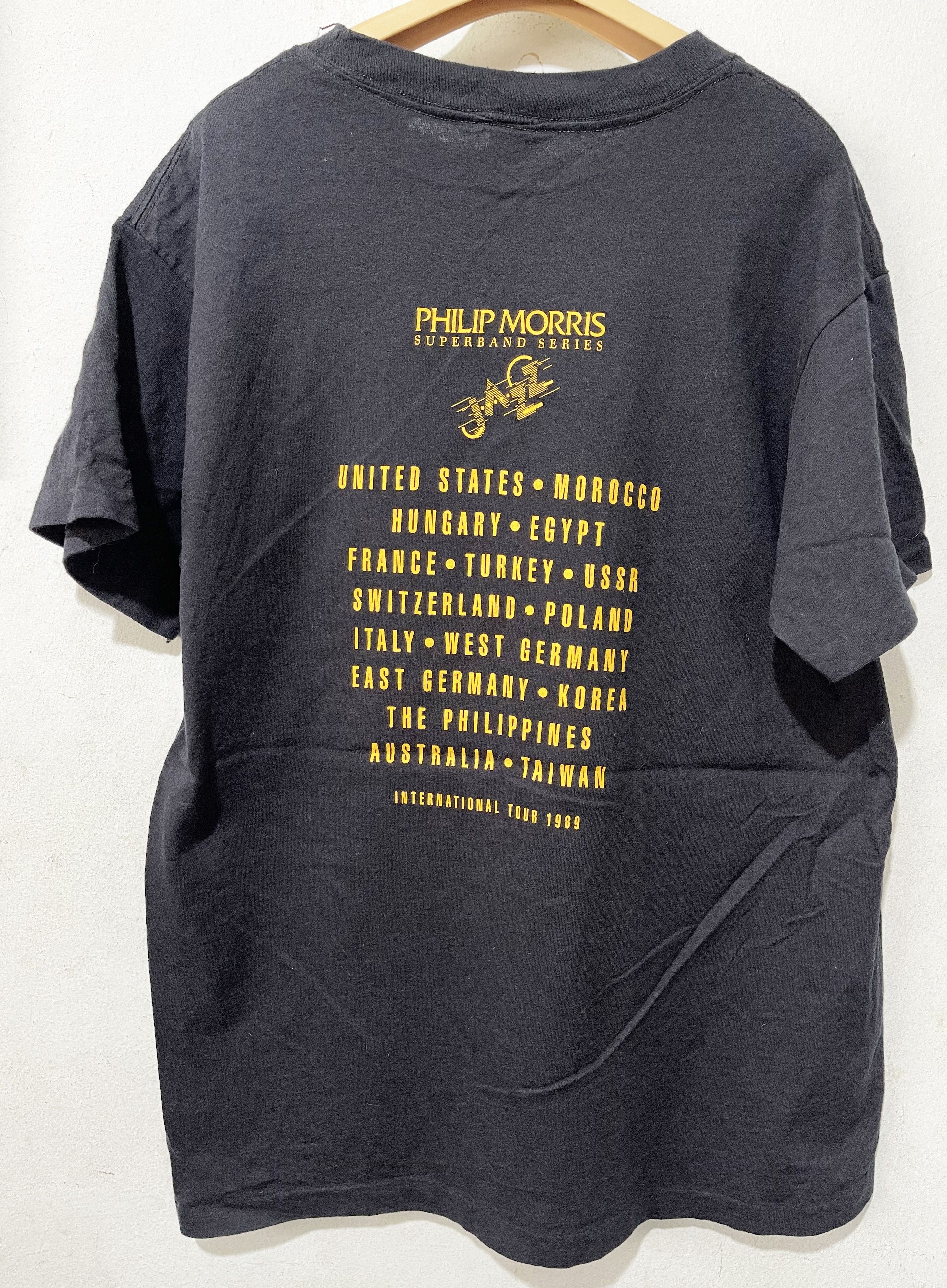 Band Tees × Vintage Vintage 80s Philip Morris Superband Series Jazz Shirt Size US L / EU 52-54 / 3 - 3 Thumbnail