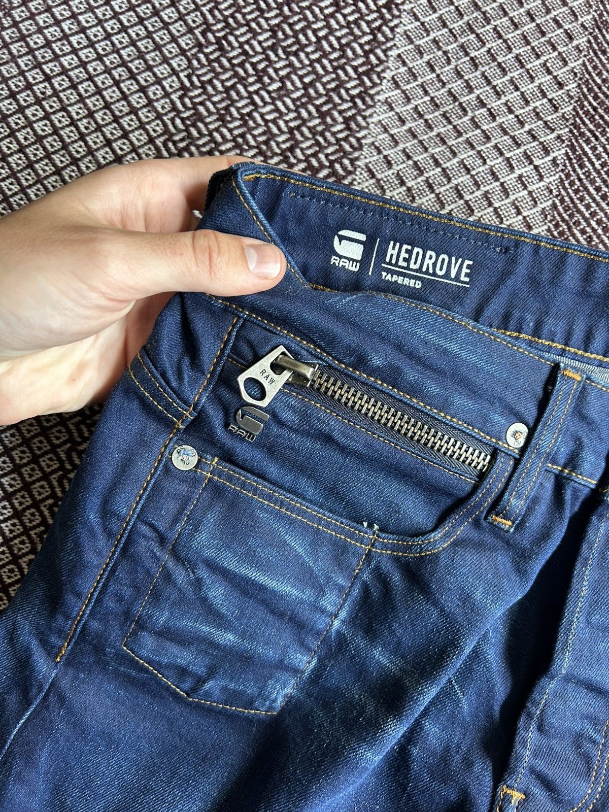 G-Star G-star Raw Hedrove Tapered Denim Jeans Unisex Size 29/30 Size US 29 - 9 Thumbnail