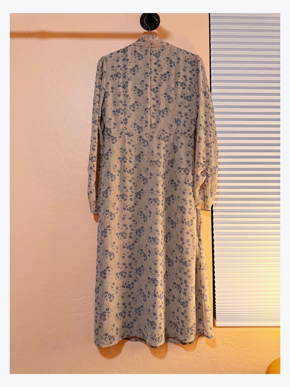 Other Vintage-Inspired Floral Midi Dress – Romantic Cottagecore Size L / US 10 / IT 46 - 7 Thumbnail