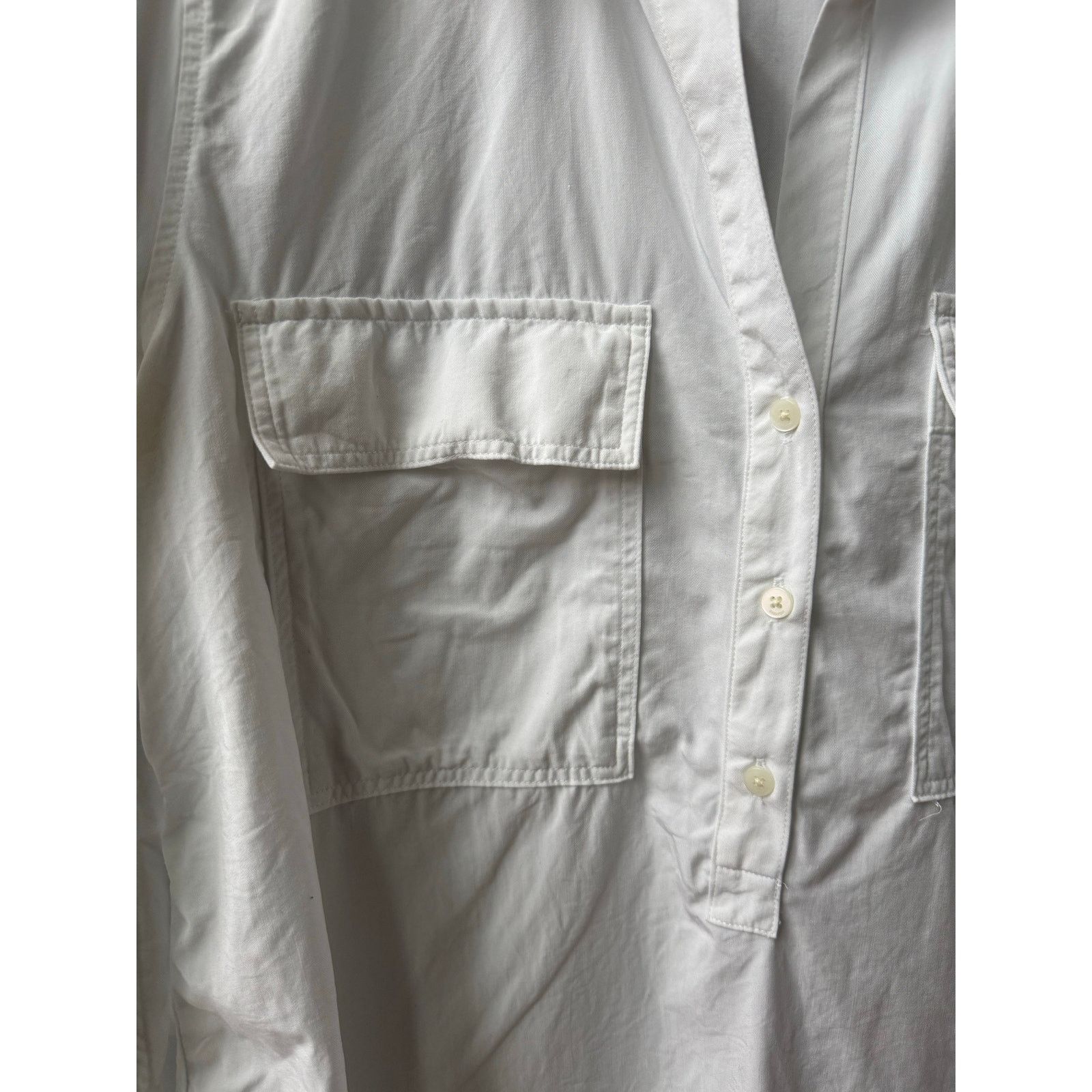 Other Babaton white half- placket shirt long sleeves medium Size M / US 6-8 / IT 42-44 - 9 Thumbnail