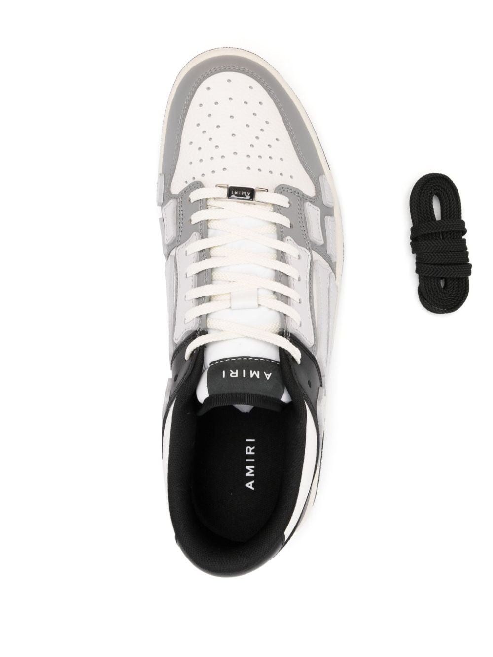 o1s1wg110625 Two-Tone Skelton Low-Top Sneakers in Multicolor