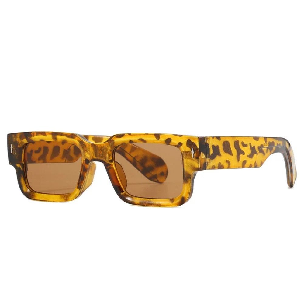 Other Leopard Square Summer Sunglasses Size ONE SIZE - 1 Thumbnail