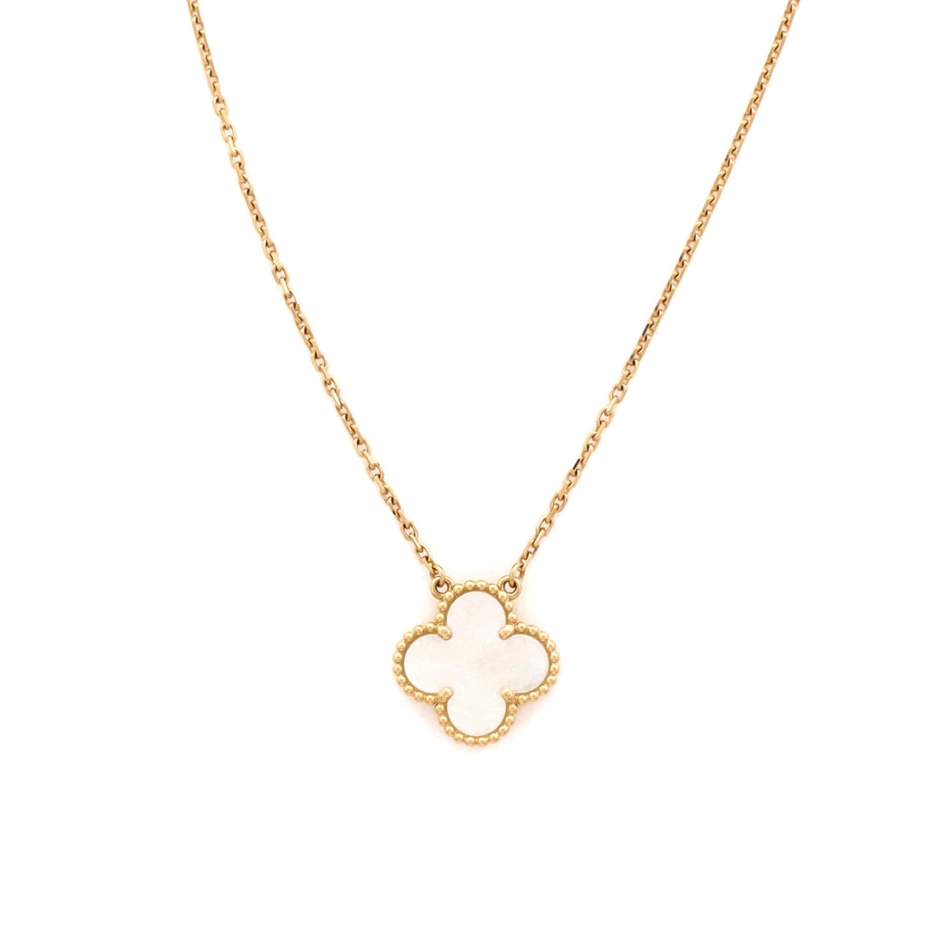 Van Cleef & Arpels Vintage Alhambra Pendant Necklace Size ONE SIZE - 1 Thumbnail