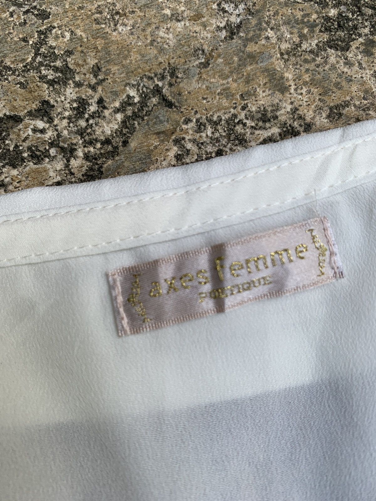 Other axes Femme Japan White Maid Cute Blouse Top Size S / US 4 / IT 40 - 10 Thumbnail