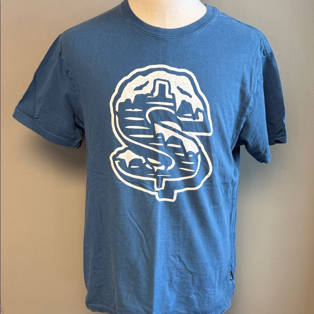 Icecream Ice Cream Graphic Logo Tee, Blue, XL, 100% Cotton Size US L / EU 52-54 / 3 - 1 Thumbnail