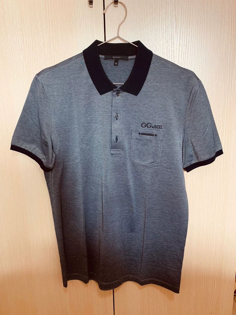 Gucci Gucci Business short-sleeved T-shirt Polo shirt 2502-Nextar Size US M / EU 48-50 / 2 - 1 Thumbnail