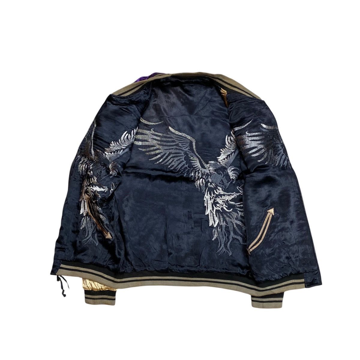 Tailor Toyo Miyamusubi Phoenix Embroidery Sukajan Reversible Jacket Size US XL / EU 56 / 4 - 9 Thumbnail
