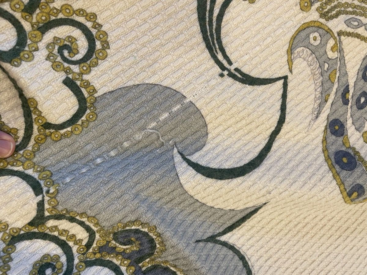 Emilio Pucci Wool And Silk Satin Throw Size ONE SIZE - 3 Thumbnail