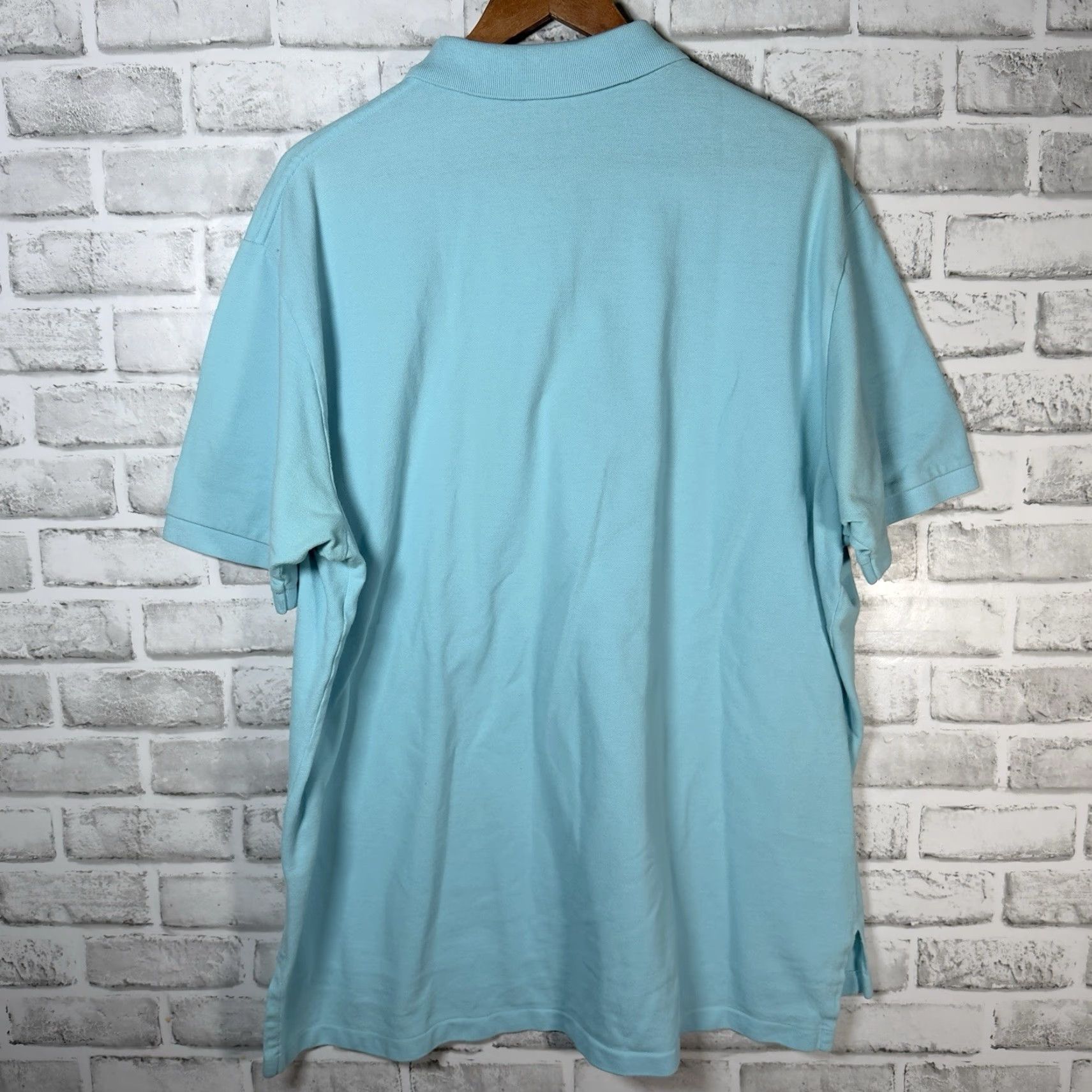 Ralph Lauren VINTAGE Ralph Lauren Polo Shirt Men XXL Blue Regular Fit 90s Classic Size US XXL / EU 58 / 5 - 5 Thumbnail