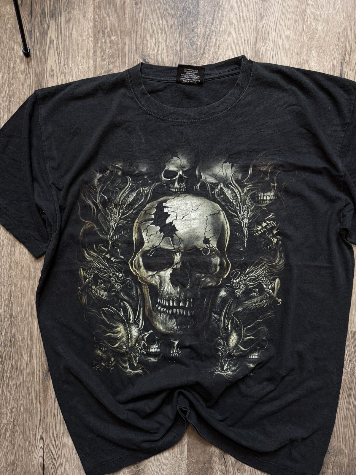 Vintage Vintage Rock Change Skull Tee Size US XL / EU 56 / 4 - 2 Thumbnail
