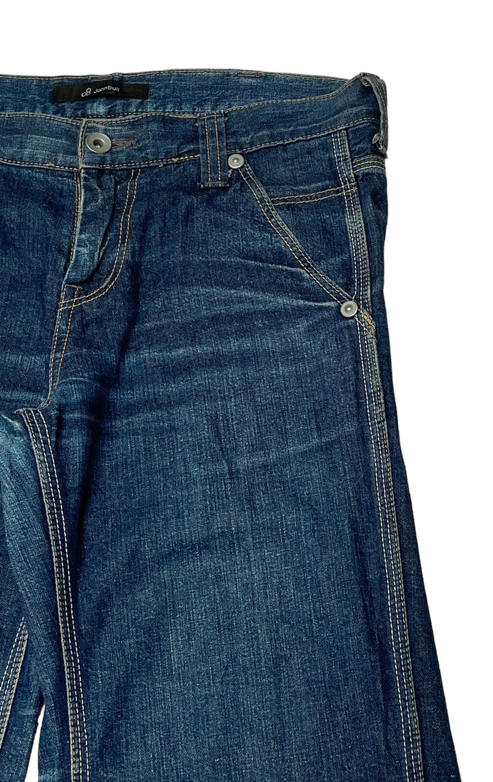 Johnbull Vintage Japanese Brand Johnbull Flared Jeans 2000s Size US 30 / EU 46 - 5 Thumbnail