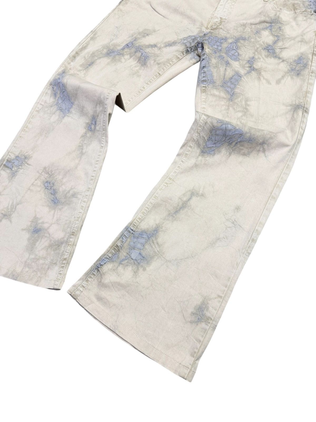 Iceberg Vintage Ice Jeans by Iceberg Italy Strechable Denim Flare Size US 36 / EU 52 - 3 Thumbnail