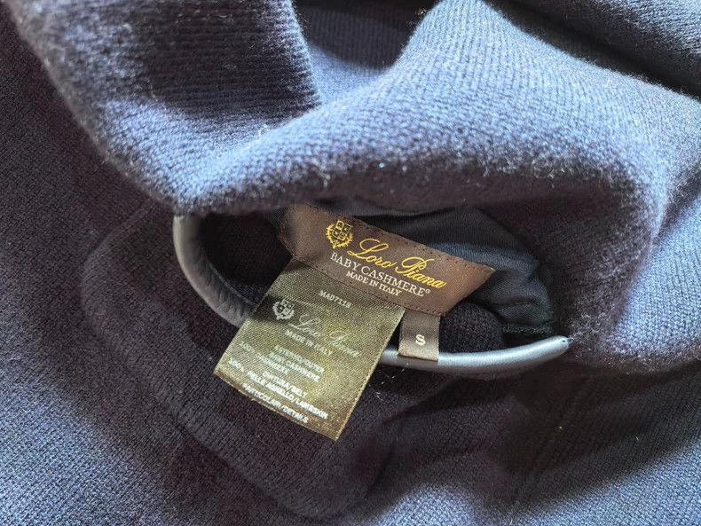 Loro Piana LORO PIANA Deconstruct the cloak with sheep's wool Size S / US 4 / IT 40 - 7 Thumbnail