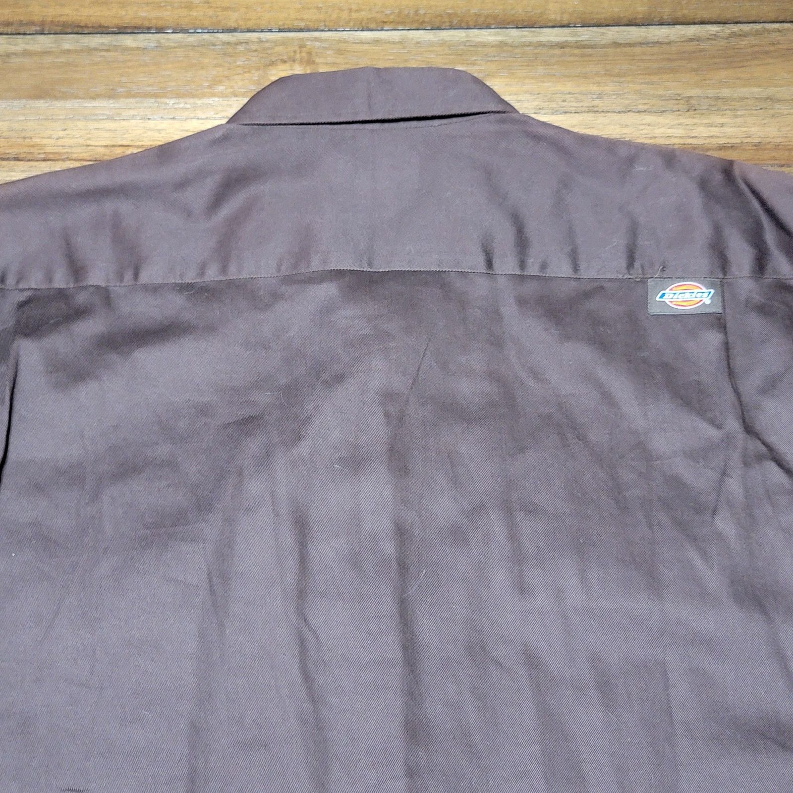 Dickies Dickies Dark Brown Full Button Shirt - Size XL Size US XL / EU 56 / 4 - 5 Thumbnail