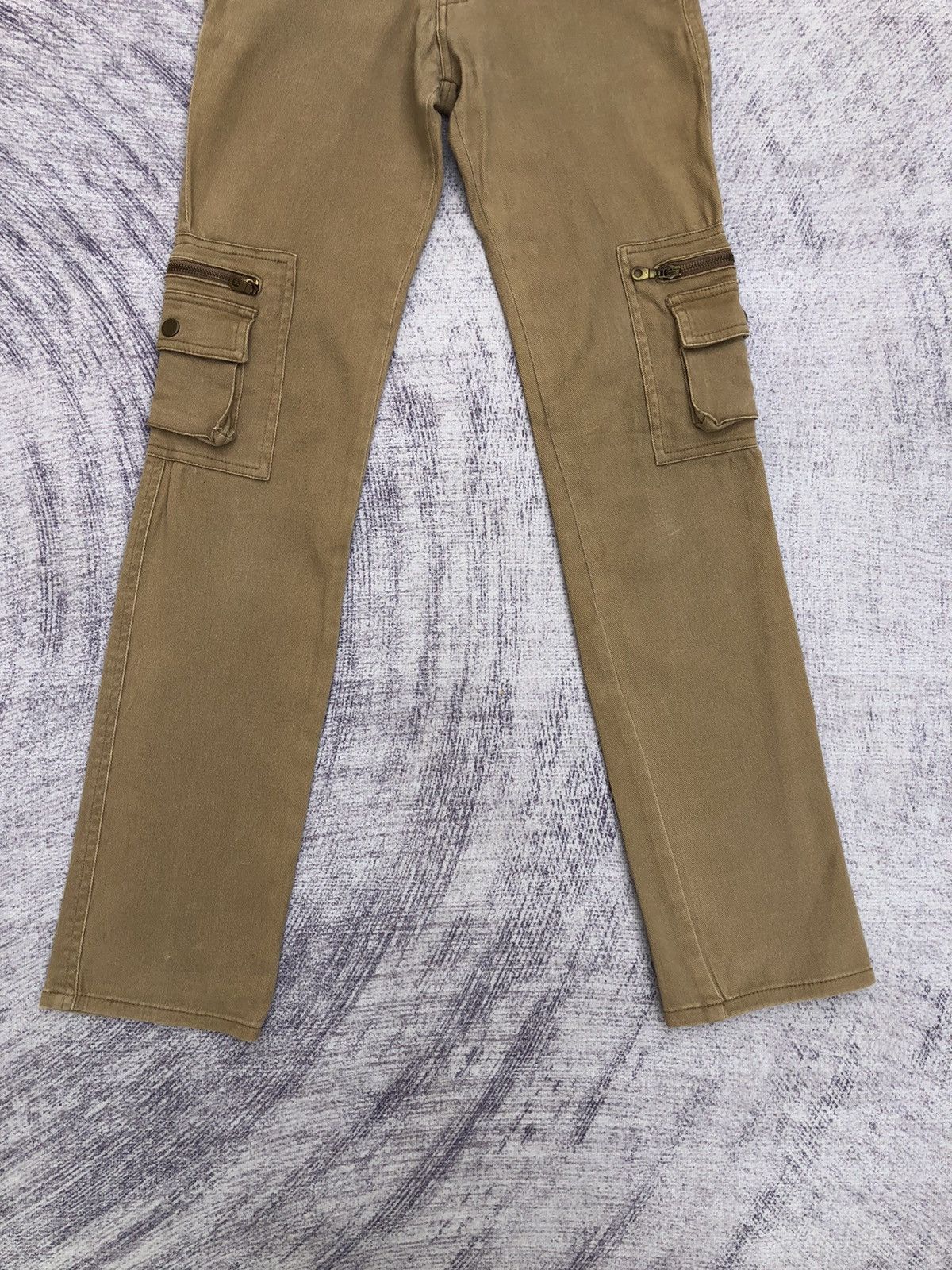 Forever 21 × Vintage Cargo Pants Fantastic & Forever 8 Pocket Skinny Fit Size US 28 / EU 44 - 3 Thumbnail
