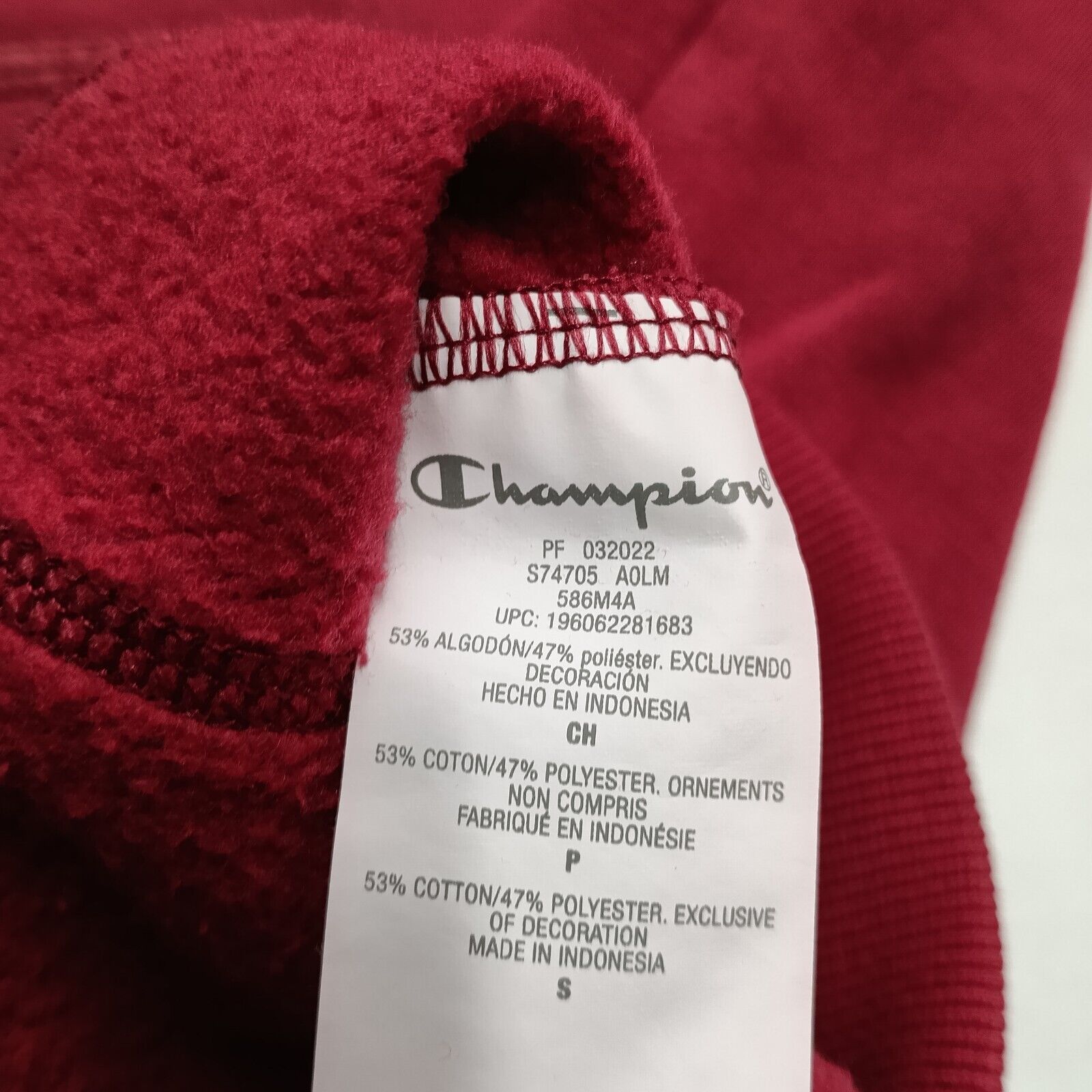 Champion Champion Hoodie Size US S / EU 44-46 / 1 - 6 Thumbnail