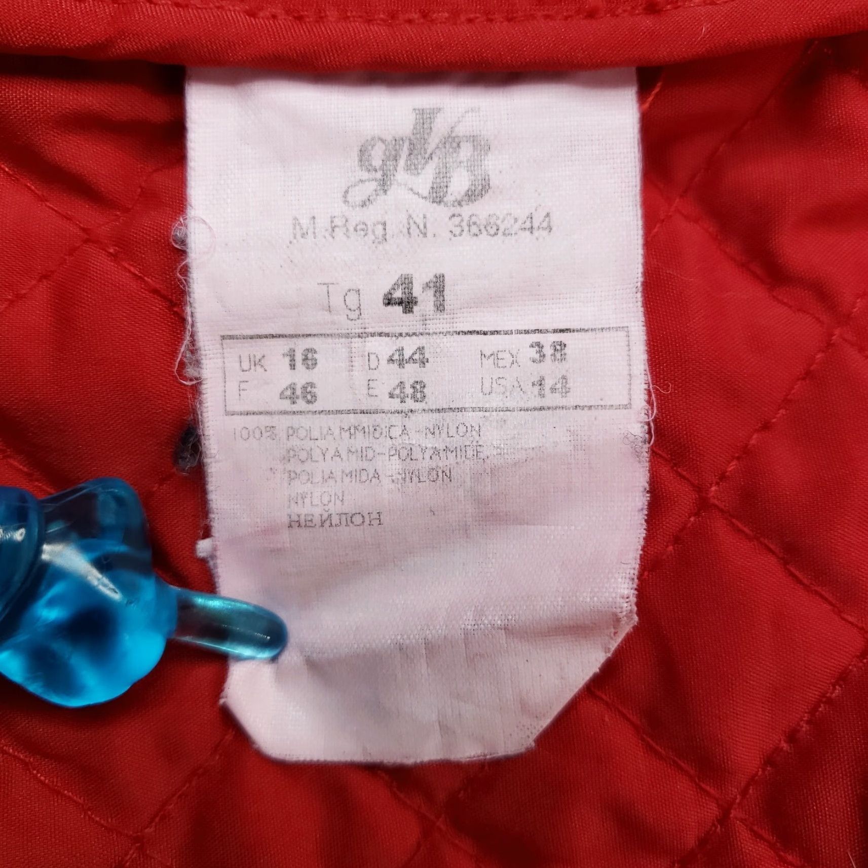 Vintage Elena Mirò Womens Red Quilted Vest Full Zip Outdoor Jacket Size 14 Size XL / US 12-14 / IT 48-50 - 7 Thumbnail