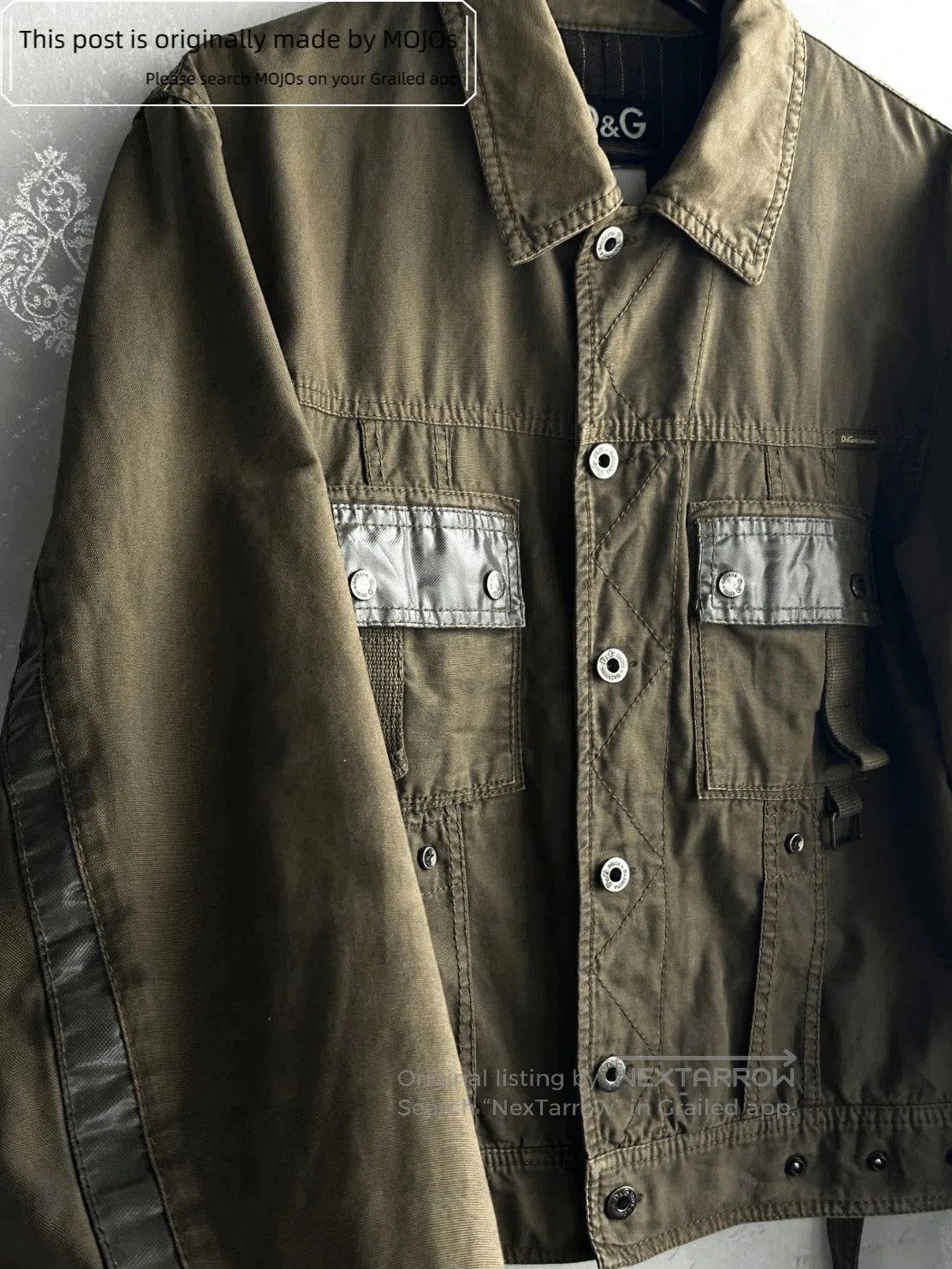Dolce & Gabbana Dolce & Gabbana 04AW Vintage Joint Military Jacket. Size US L / EU 52-54 / 3 - 3 Thumbnail