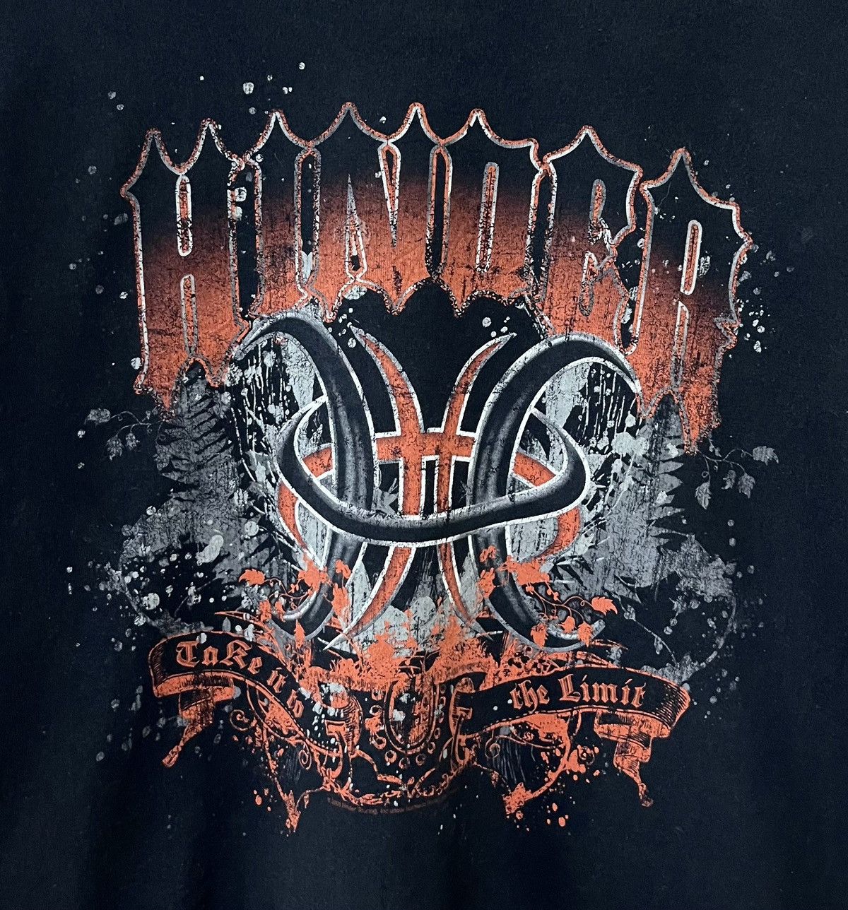 Band Tees × Vintage VINTAGE 00s HINDER AMERICAN POST GRUNGE ROCK BAND TSHIRT Size US L / EU 52-54 / 3 - 6 Thumbnail