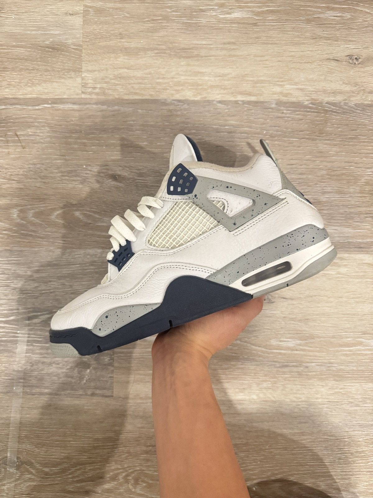 Jordan Brand Jordan 4 Retro Midnight Navy Size US 9 / EU 42 - 1 Thumbnail