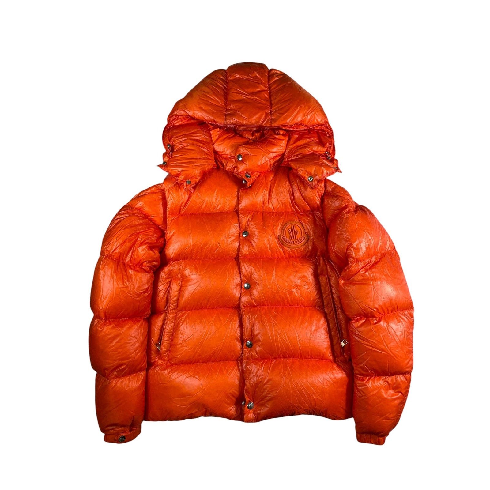 Moncler Moncler Orange Puffer Jacket-Vest Size US M / EU 48-50 / 2 - 1 Thumbnail