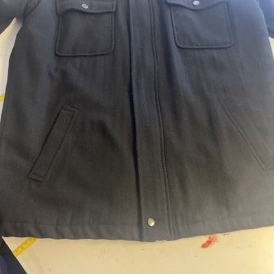 Other Trenders Basics Men’s Size L Wool Button Down Lined Field Co Size US L / EU 52-54 / 3 - 4 Thumbnail
