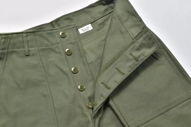 The Real McCoy's The Real McCoy's Size 35 OG-107 Military Pants from 1954-19 Size US 29 - 5 Thumbnail