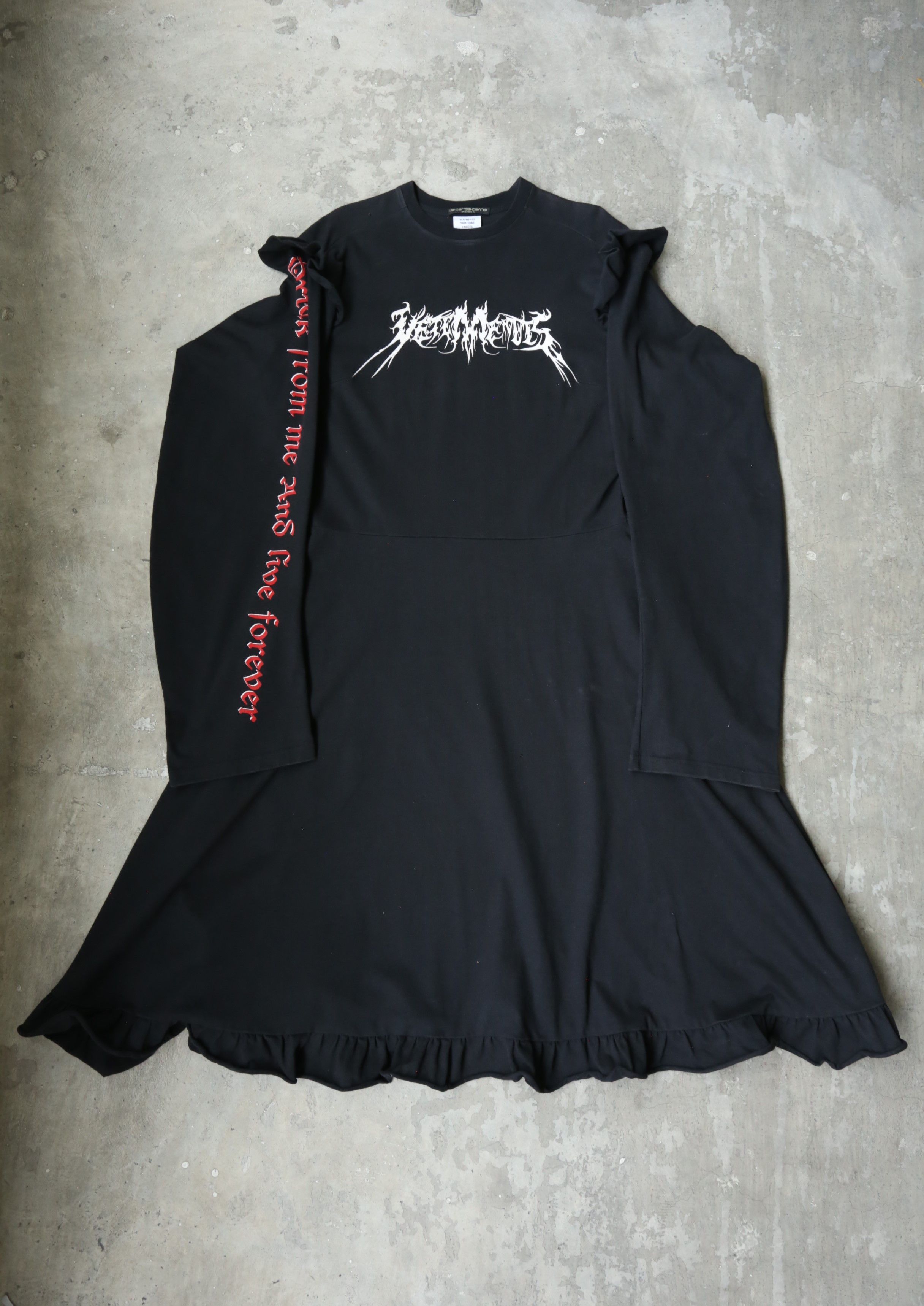 Vetements Vetements - F/W 17 - "Total Fucking Darkness" Shirt Dress Size S / US 4 / IT 40 - 1 Thumbnail