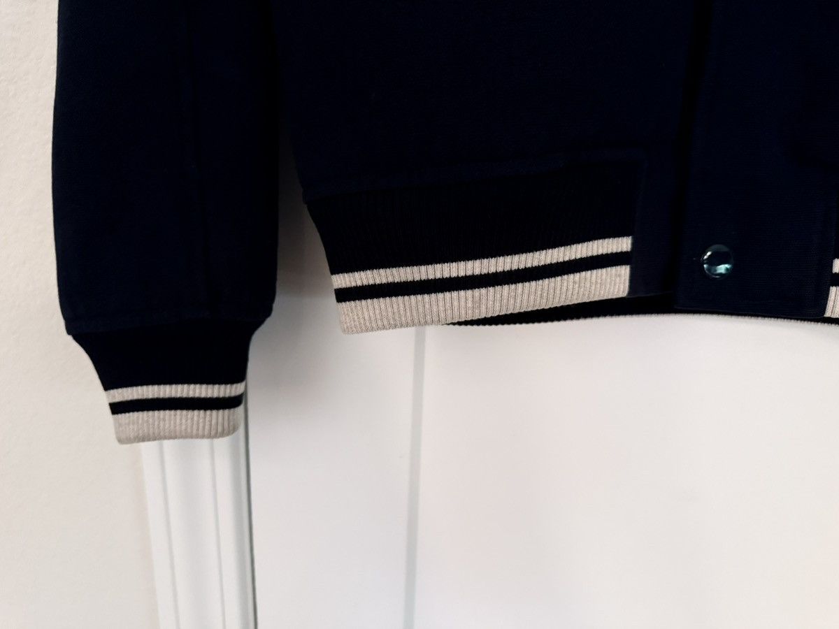 A.P.C. A.P.C. Navy Varsity Jacket Size US M / EU 48-50 / 2 - 2 Thumbnail