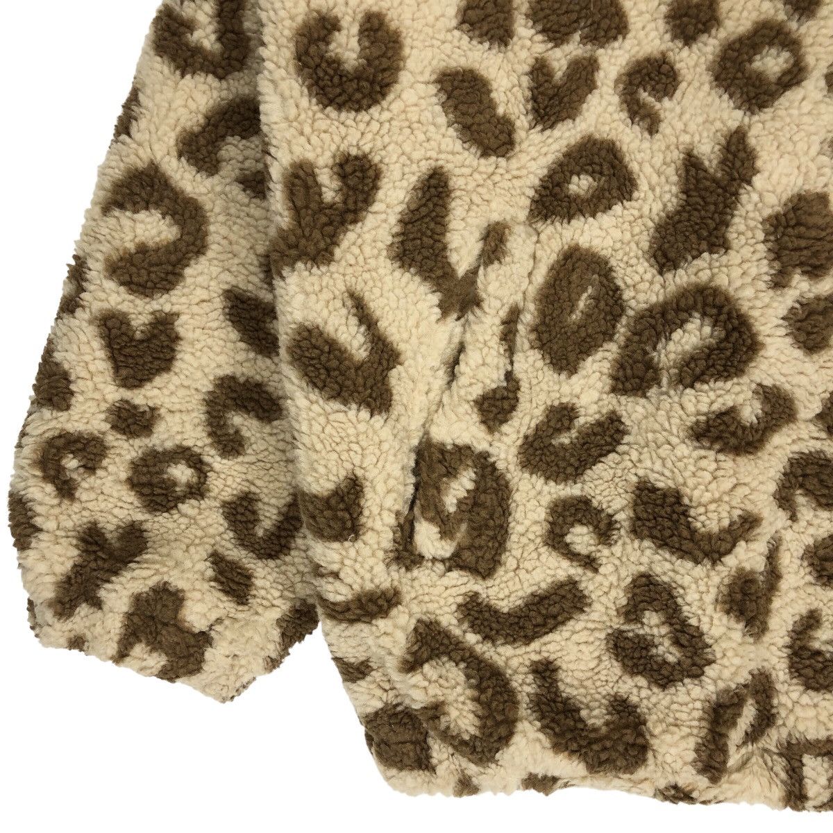 Japanese Brand Leopard Print Fleece Jacket Size US L / EU 52-54 / 3 - 4 Thumbnail
