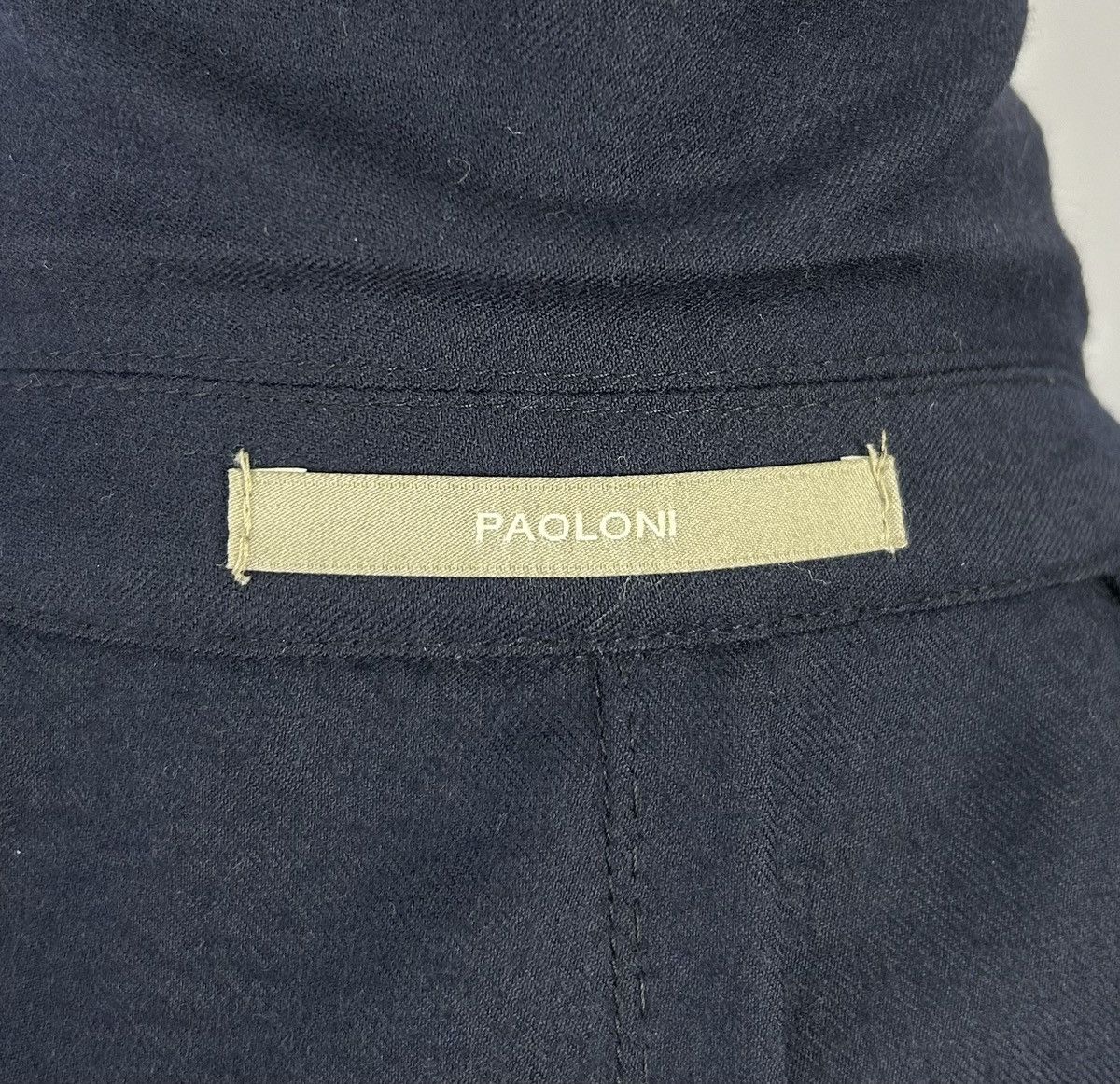 Paoloni Paoloni Quarantotto Double Breasted Wool Unlined Blazer EU48 Size 48R - 11 Thumbnail