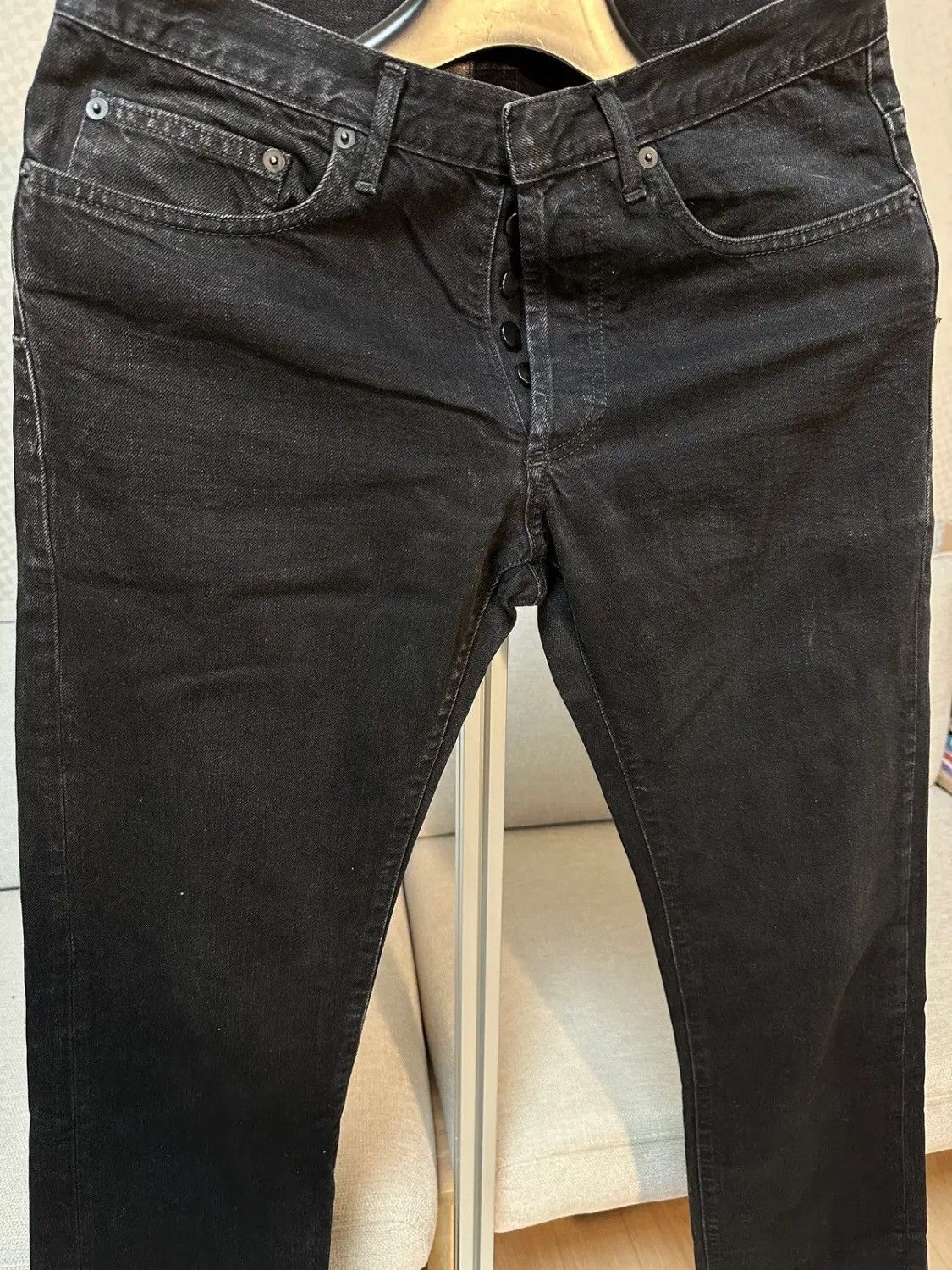Dior Dior Homme 06SS Hedi Slimane Black Denim Jeans Size US 30 / EU 46 - 5 Thumbnail