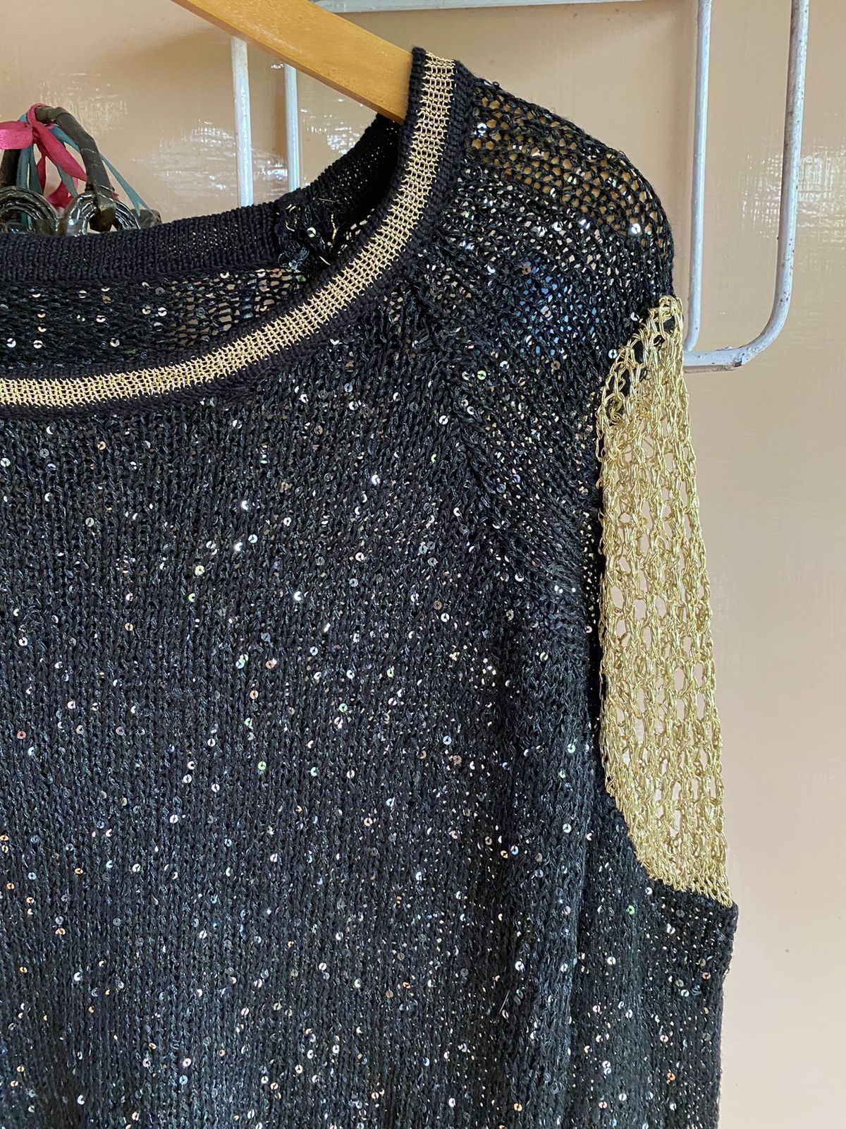 Issey Miyake Japanese avantgarde knitted glitter isseymiyake Size US M / EU 48-50 / 2 - 2 Thumbnail