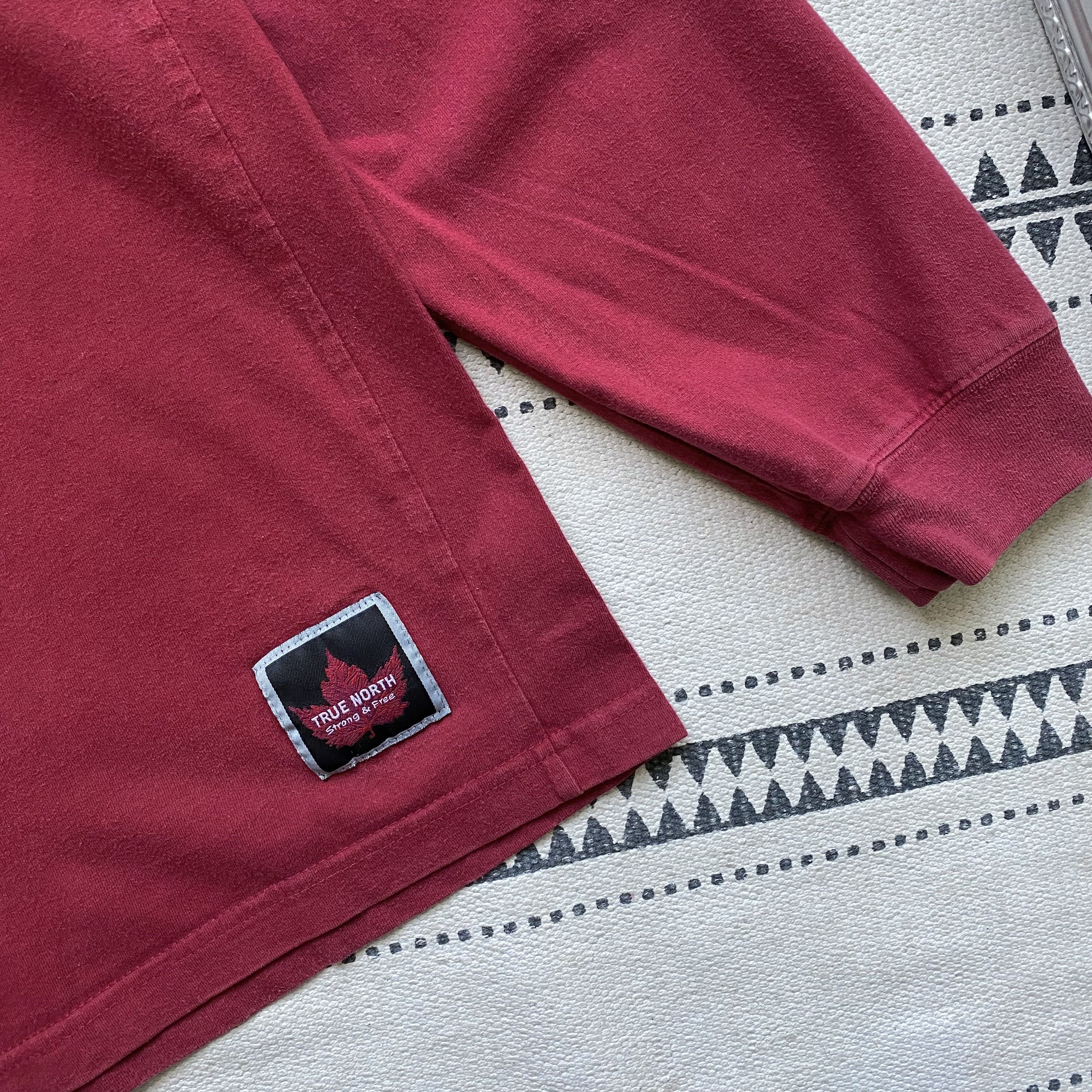 Umbro 🇨🇦 Vintage 90s Canada longsleeve Rugby Hockey Umbro Nike Size US L / EU 52-54 / 3 - 5 Thumbnail
