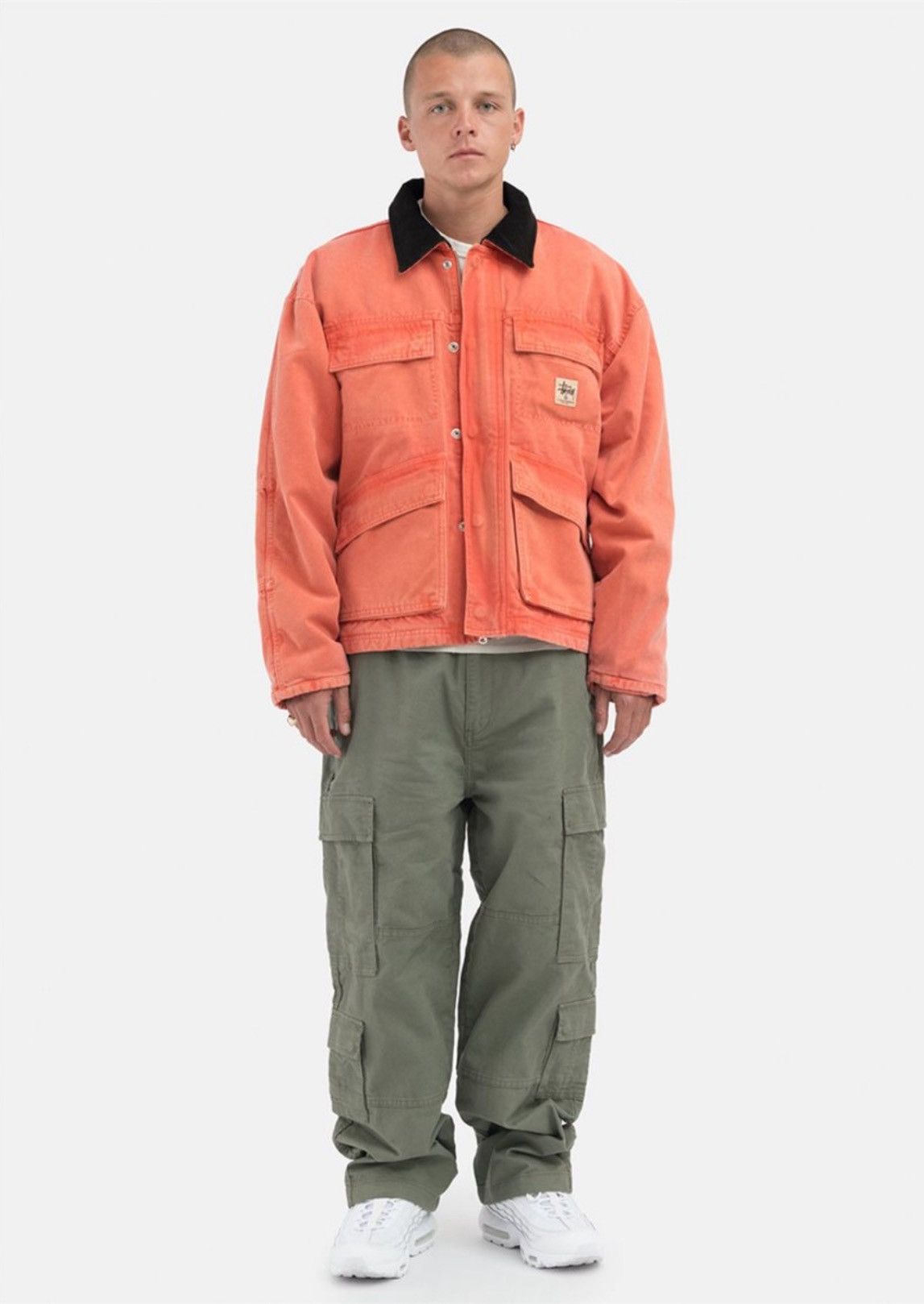 Stussy Stussy Canvas Work Jacket “Orange” Small Size US S / EU 44-46 / 1 - 14 Thumbnail