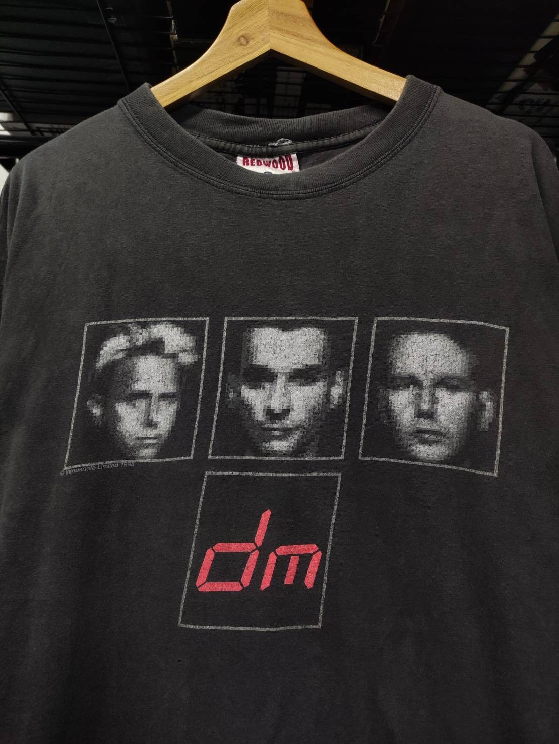 Band Tees Vtg 90's Depeche Mode " The Singles Tour " Promo T-Shirt Size US L / EU 52-54 / 3 - 1 Thumbnail