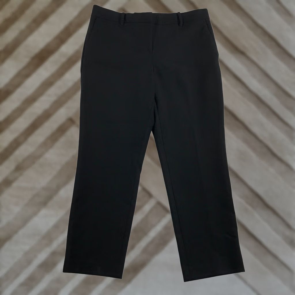 Ann Taylor Ann Taylor Kate Fit Ankle Pants Womens Black Trousers 10 Size 32" / US 10 / IT 46 - 1 Thumbnail